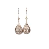 925 Silver Filigree Drop Earrings – Graceful Beauty in Every Curve