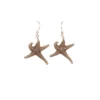 925 Silver Starfish Dangler Earrings – Ocean-Inspired Elegance