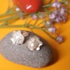 Floral Pearl Bloom 925 Silver Earring