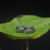 925 Silver Multi-Stone Pavé Bali Earrings – Glamorous Hoops for Everyday Shine
