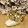 Royal 925 Sterling Silver Gold-Plated Navratna Kundan Statement Bracelet